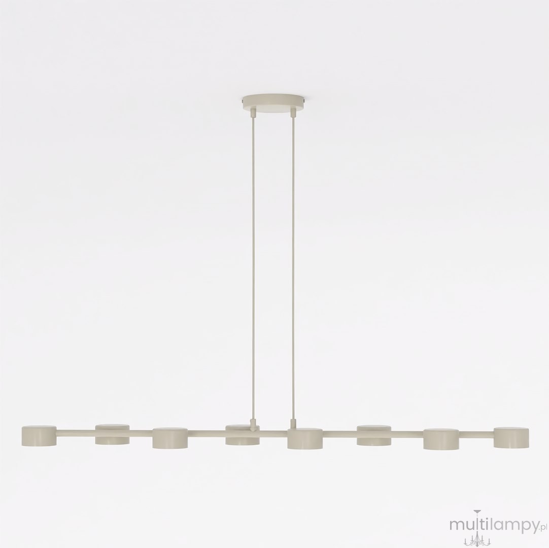 Megara lampa wisząca 8xGX53 mokka 1707/8