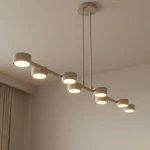 Megara lampa wisząca 8xGX53 mokka 1707/8