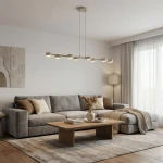 Megara lampa wisząca 8xGX53 mokka 1707/8