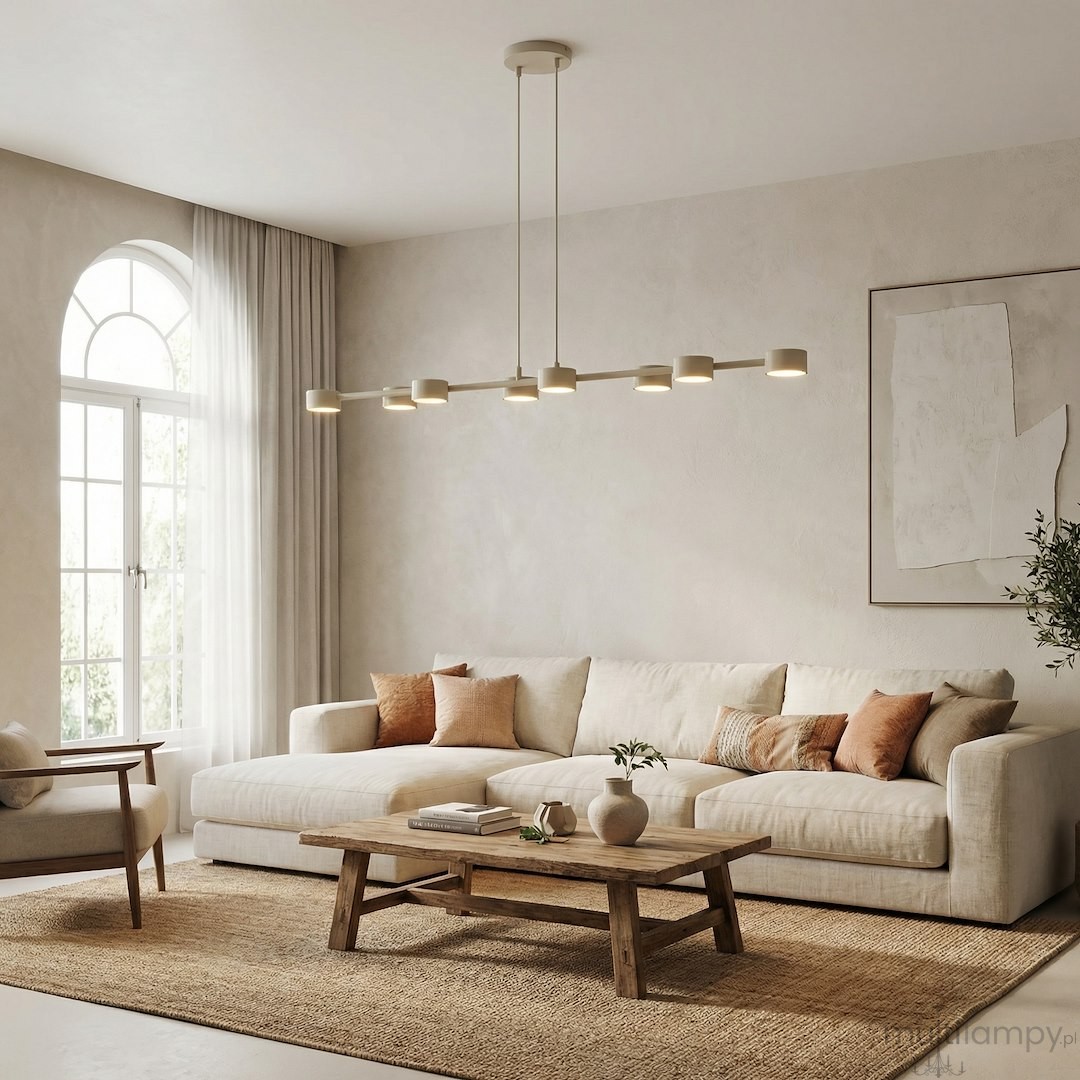 Megara lampa wisząca 8xGX53 mokka 1707/8