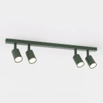 Flash lampa sufitowa (spot) 4xGU10 zielona oliwka 1838/4