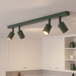 Flash lampa sufitowa (spot) 4xGU10 zielona oliwka 1838/4