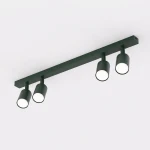 Flash lampa sufitowa (spot) 4xGU10 zielona oliwka 1838/4