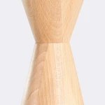 Kubbe lampa wisząca GU10 czarna jasne drewno SL.2027