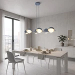Boom lampa wisząca 6xG9 niebieska 1833/6