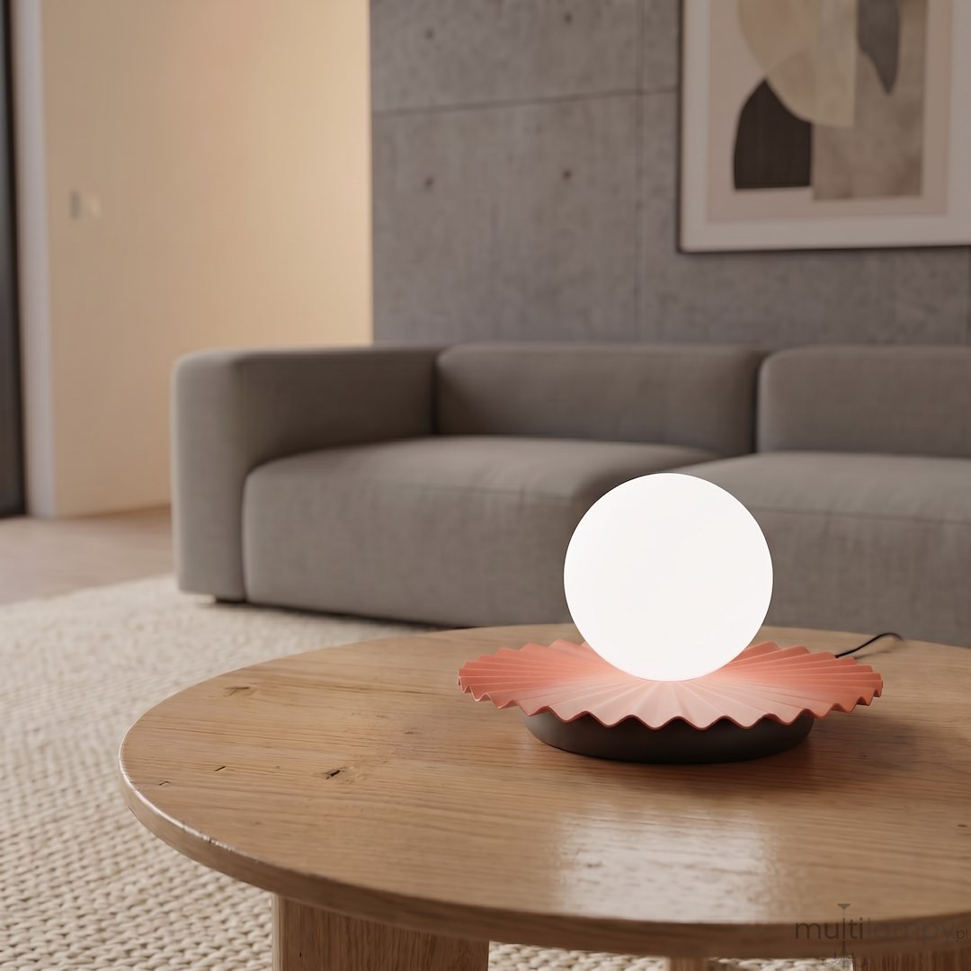 Umbra lampka stołowa 1xG9 koral 1828/LN1