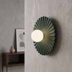 Umbra L kinkiet 1xG9 zielona oliwka 1829/K1L
