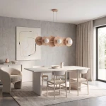 Umbra lampa wisząca 6xG9 koral 1828/6