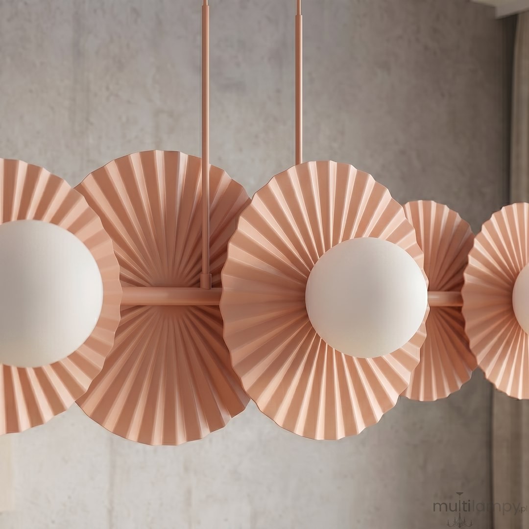 Umbra lampa wisząca 6xG9 koral 1828/6