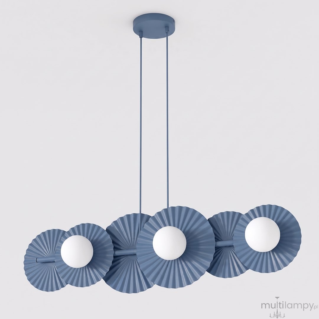 Umbra lampa wisząca 6xG9 niebieska 1827/6