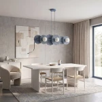 Umbra lampa wisząca 6xG9 niebieska 1827/6