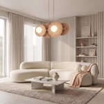 Umbra lampa wisząca 4xG9 koral 1828/4