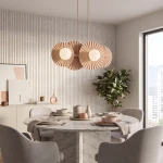 Umbra lampa wisząca 4xG9 koral 1828/4