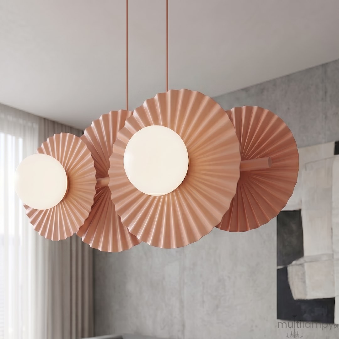 Umbra lampa wisząca 4xG9 koral 1828/4