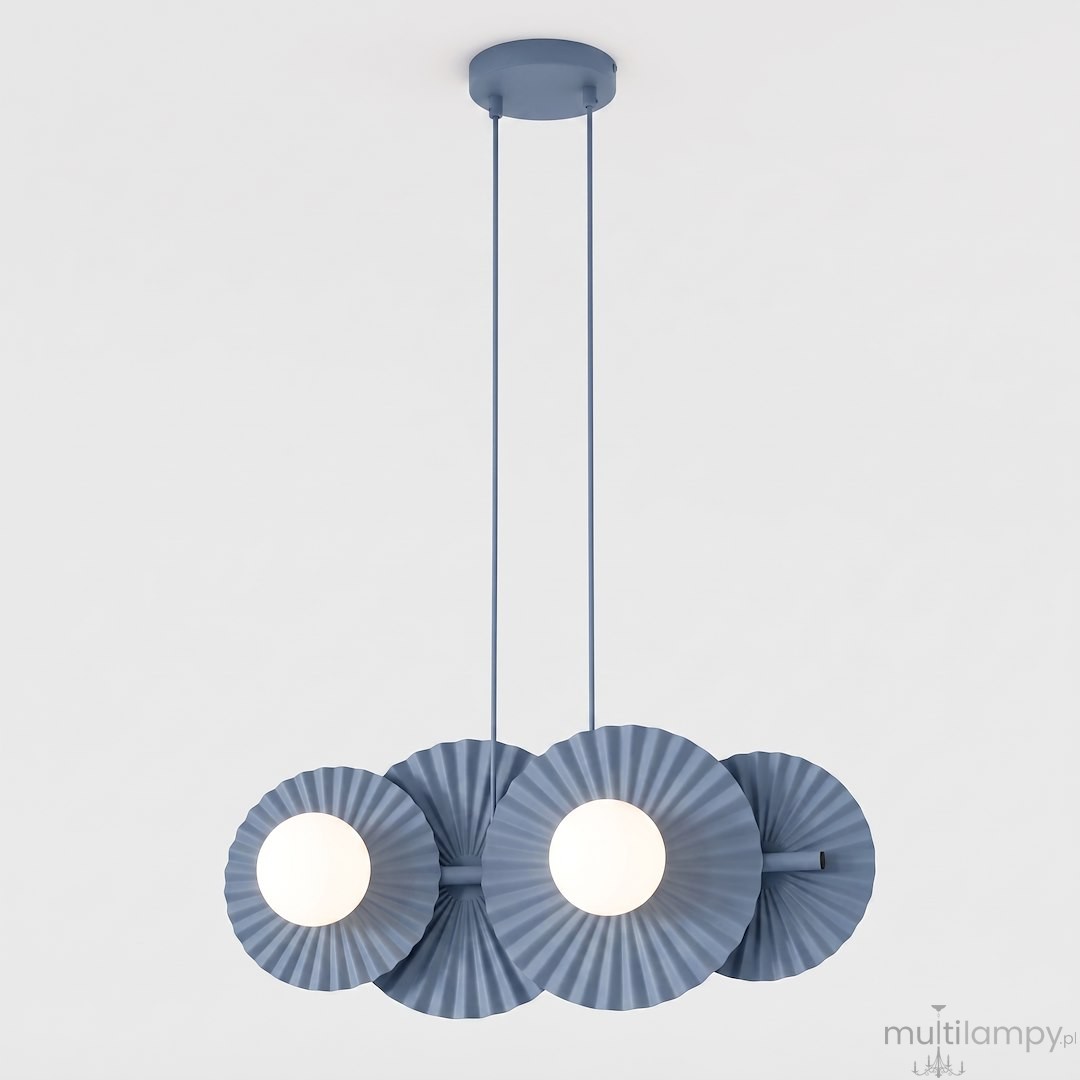 Umbra lampa wisząca 4xG9 niebieska 1827/4