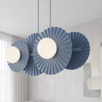 Umbra lampa wisząca 4xG9 niebieska 1827/4