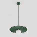 Umbra lampa wisząca 1xG9 zielona oliwka 1829/1