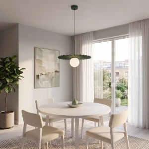 Umbra lampa wisząca 1xG9 zielona oliwka 1829/1