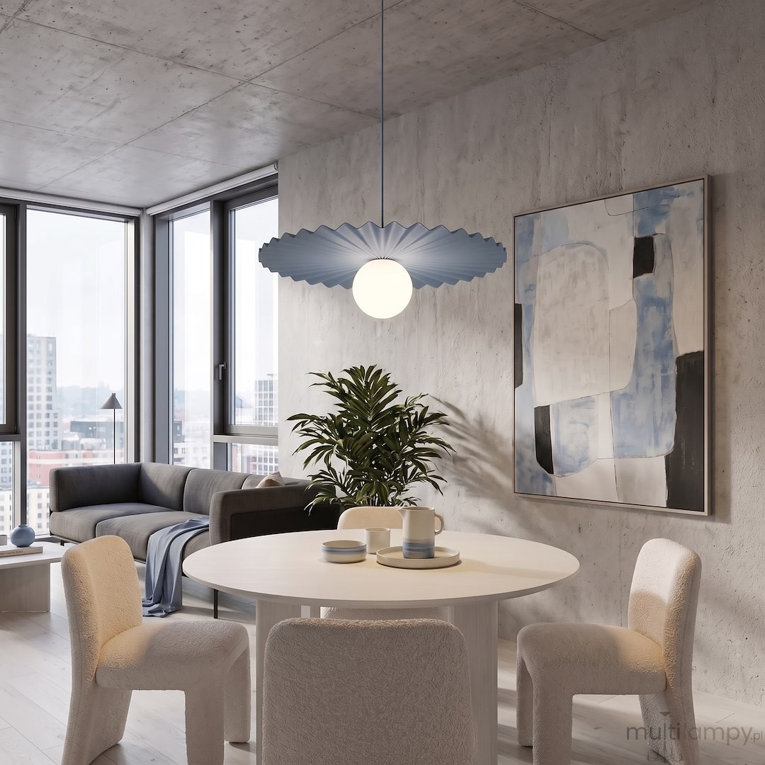 Umbra lampa wisząca 1xG9 niebieska 1827/1