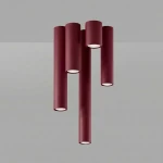 Lagos H10 lampa sufitowa GU10 burgund SL.2069