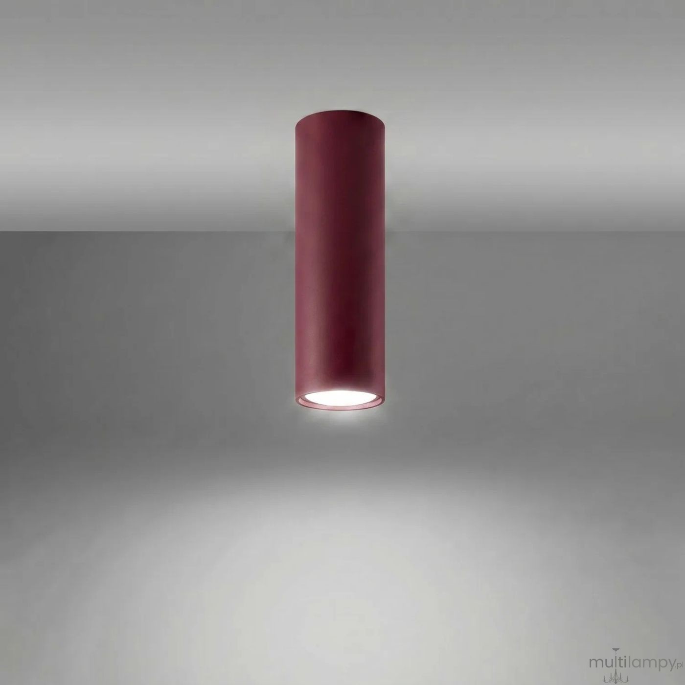Lagos H20 lampa sufitowa GU10 burgund SL.2075