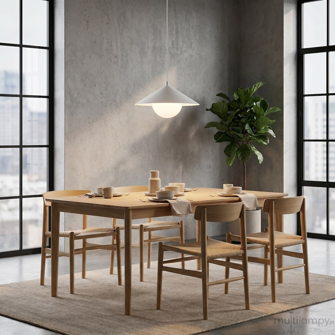Mono D30 lampa wisząca 1xE14 biała 1779/1S
