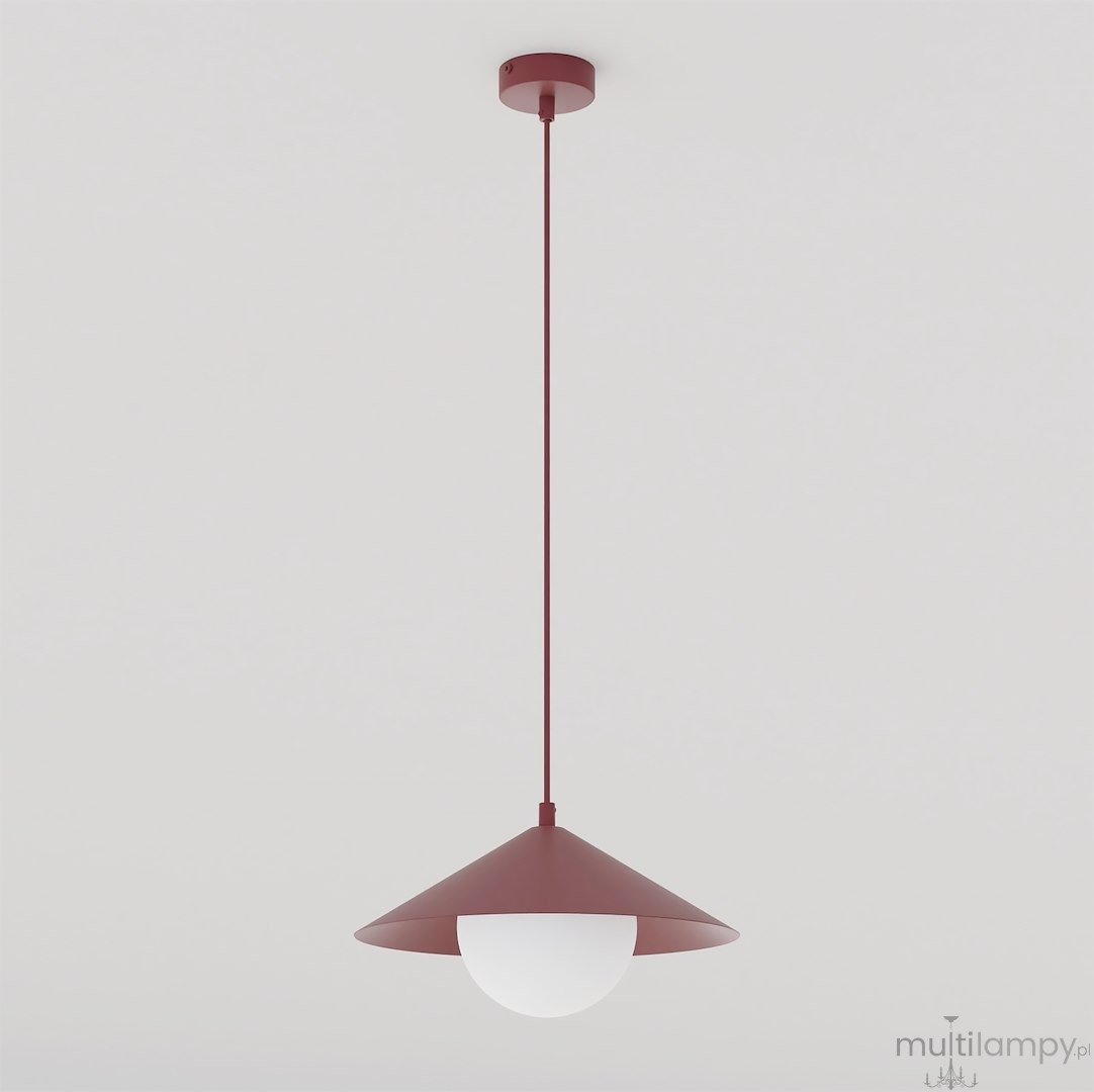 Mono D30 lampa wisząca 1xE14 burgund 1725/1S