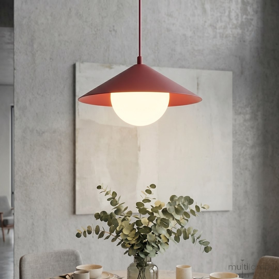 Mono D30 lampa wisząca 1xE14 burgund 1725/1S