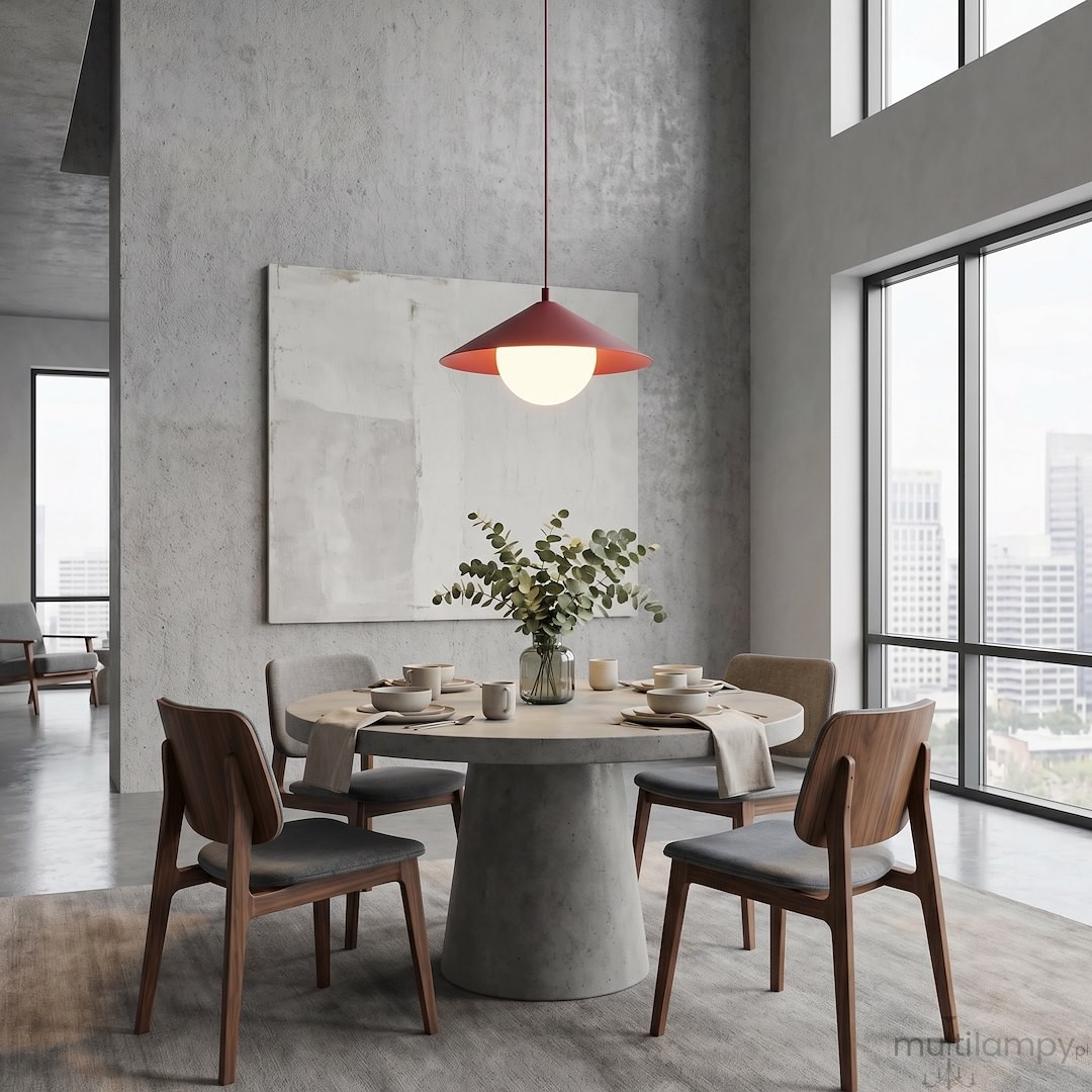 Mono D30 lampa wisząca 1xE14 burgund 1725/1S