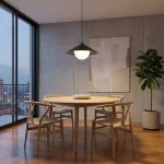 Mono D30 lampa wisząca 1xE14 czarna/biały 1722/1S