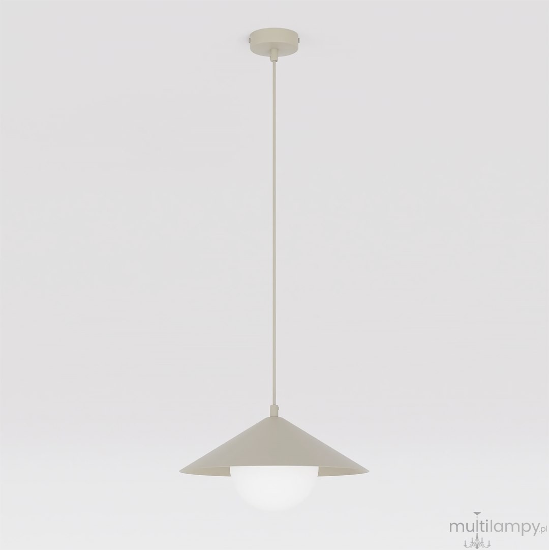 Mono D30 lampa wisząca 1xE14 mokka/biały 1724/1S