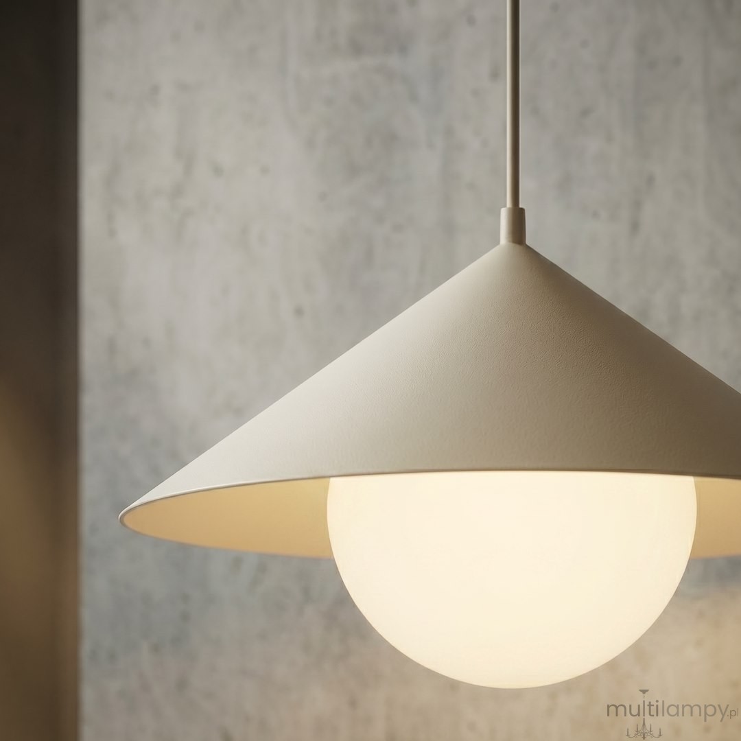 Mono D30 lampa wisząca 1xE14 mokka/biały 1724/1S