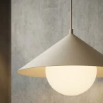 Mono D30 lampa wisząca 1xE14 mokka/biały 1724/1S