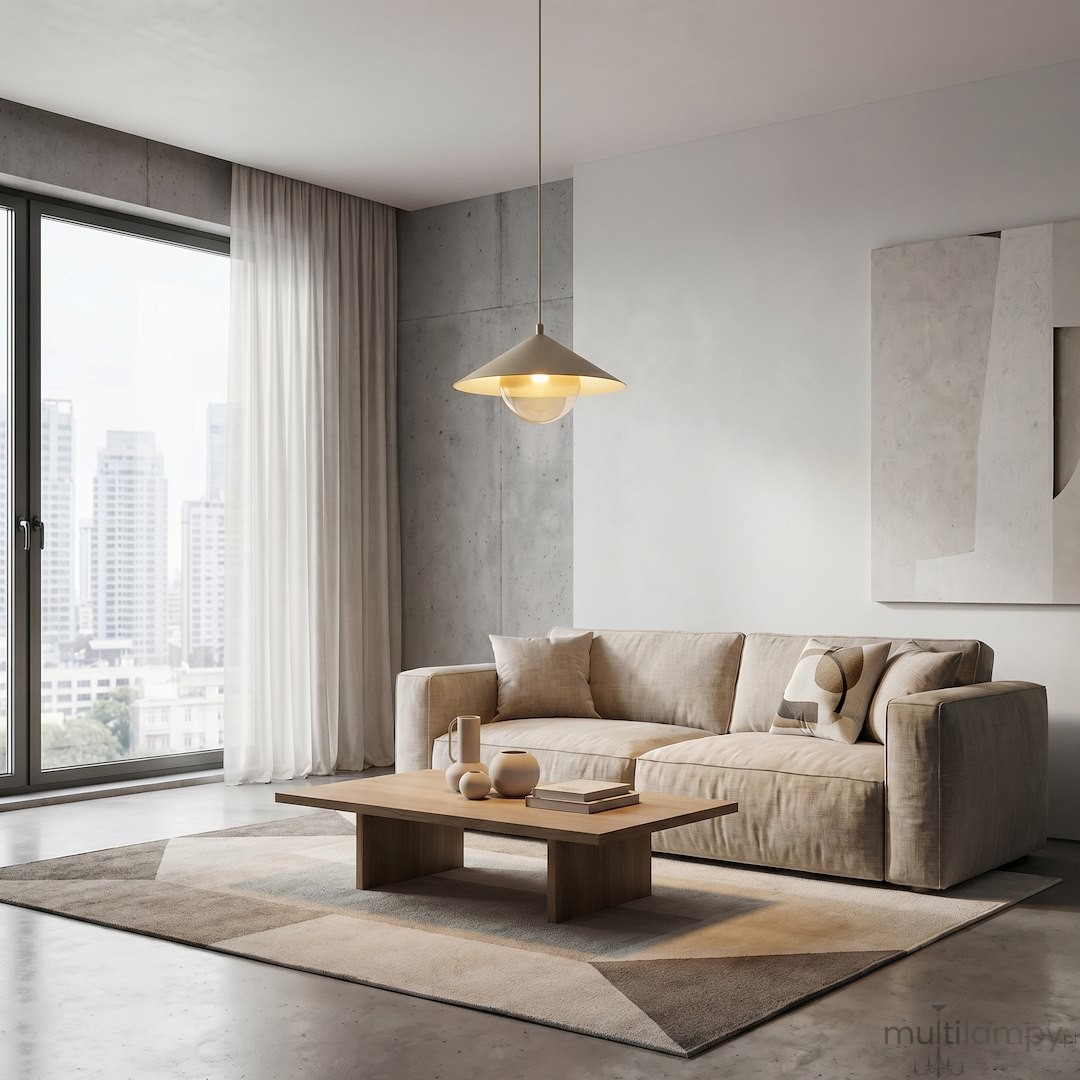 Mono D30 lampa wisząca 1xE14 mokka/bursztyn 1723/1S