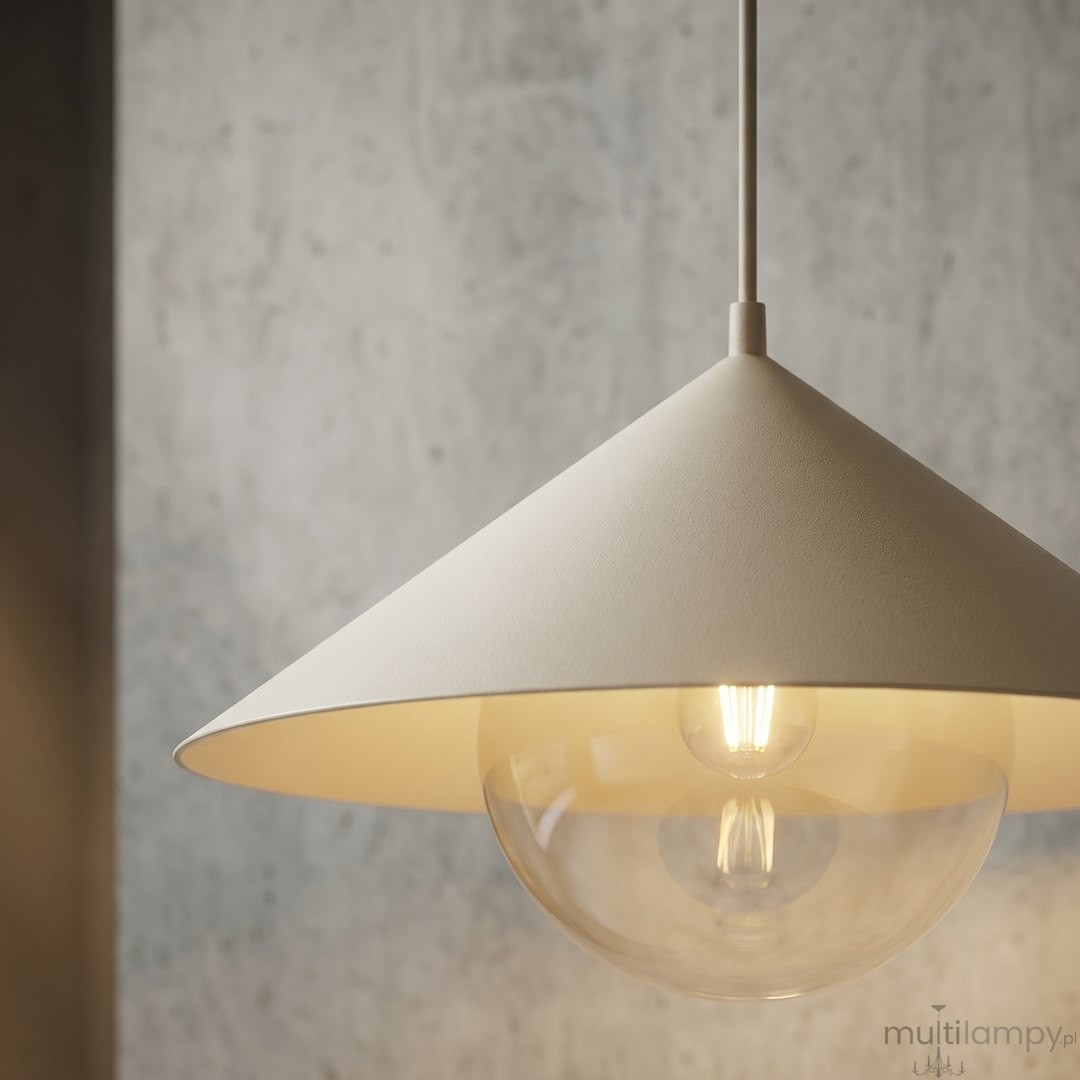 Mono D30 lampa wisząca 1xE14 mokka/bursztyn 1723/1S