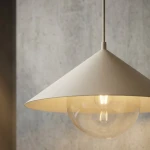Mono D30 lampa wisząca 1xE14 mokka/bursztyn 1723/1S