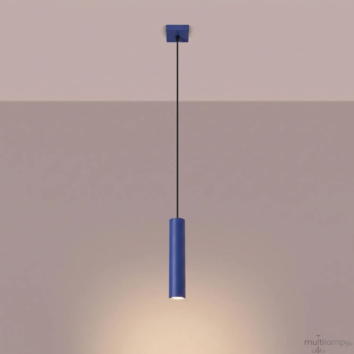 Lagos lampa wisząca GU10 ultramaryna SL.2084