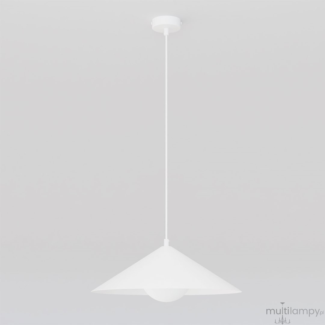 Mono D40 lampa wisząca 1xE14 biała 1779/1M