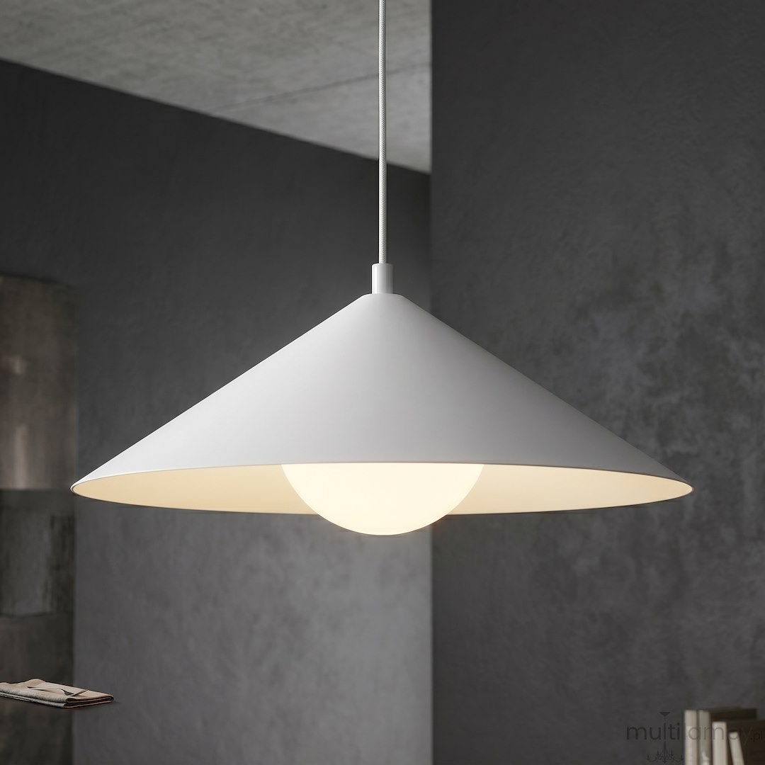 Mono D40 lampa wisząca 1xE14 biała 1779/1M