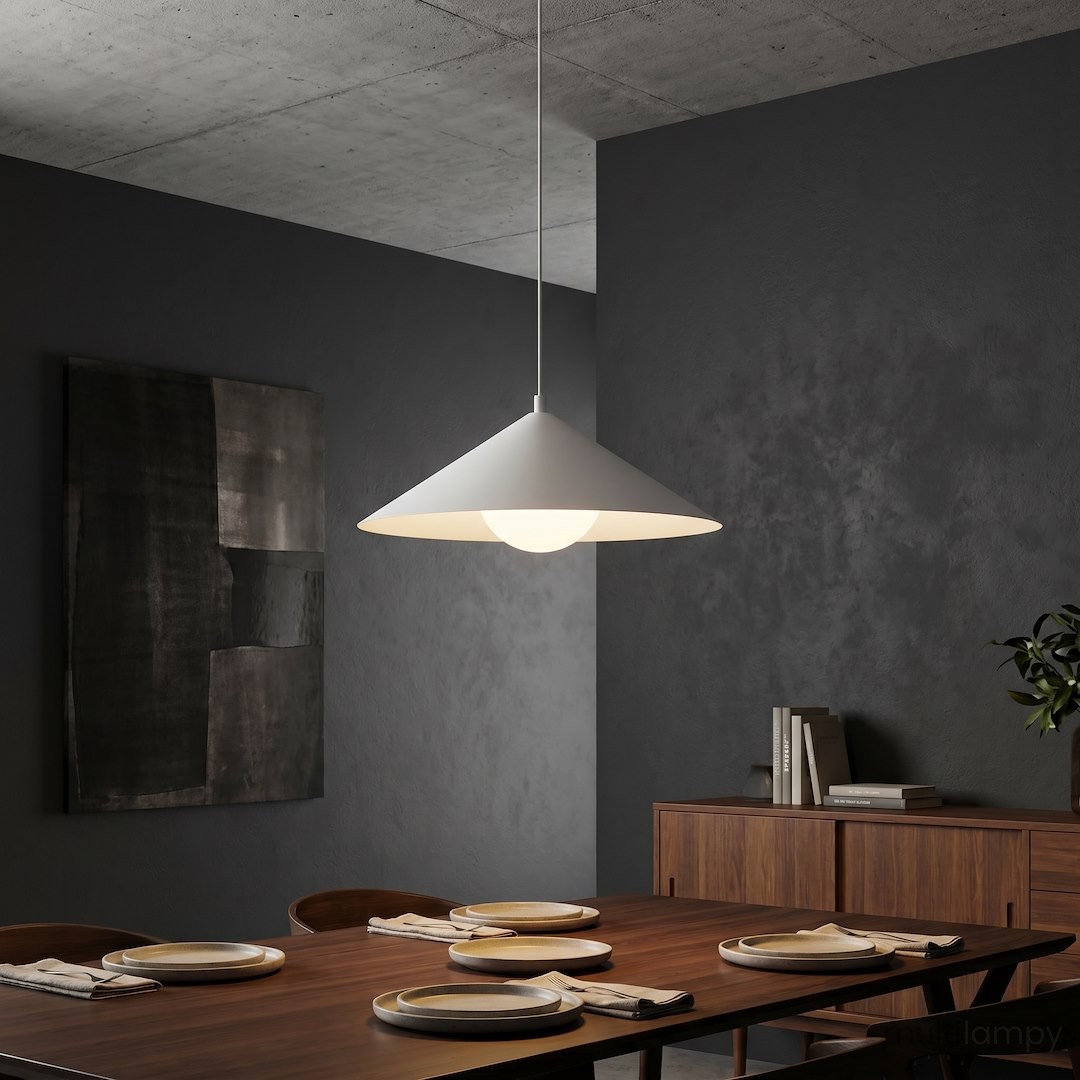 Mono D40 lampa wisząca 1xE14 biała 1779/1M