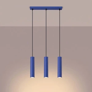 Lagos lampa wisząca 3xGU10 ultramaryna SL.2085