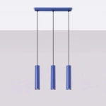 Lagos lampa wisząca 3xGU10 ultramaryna SL.2085