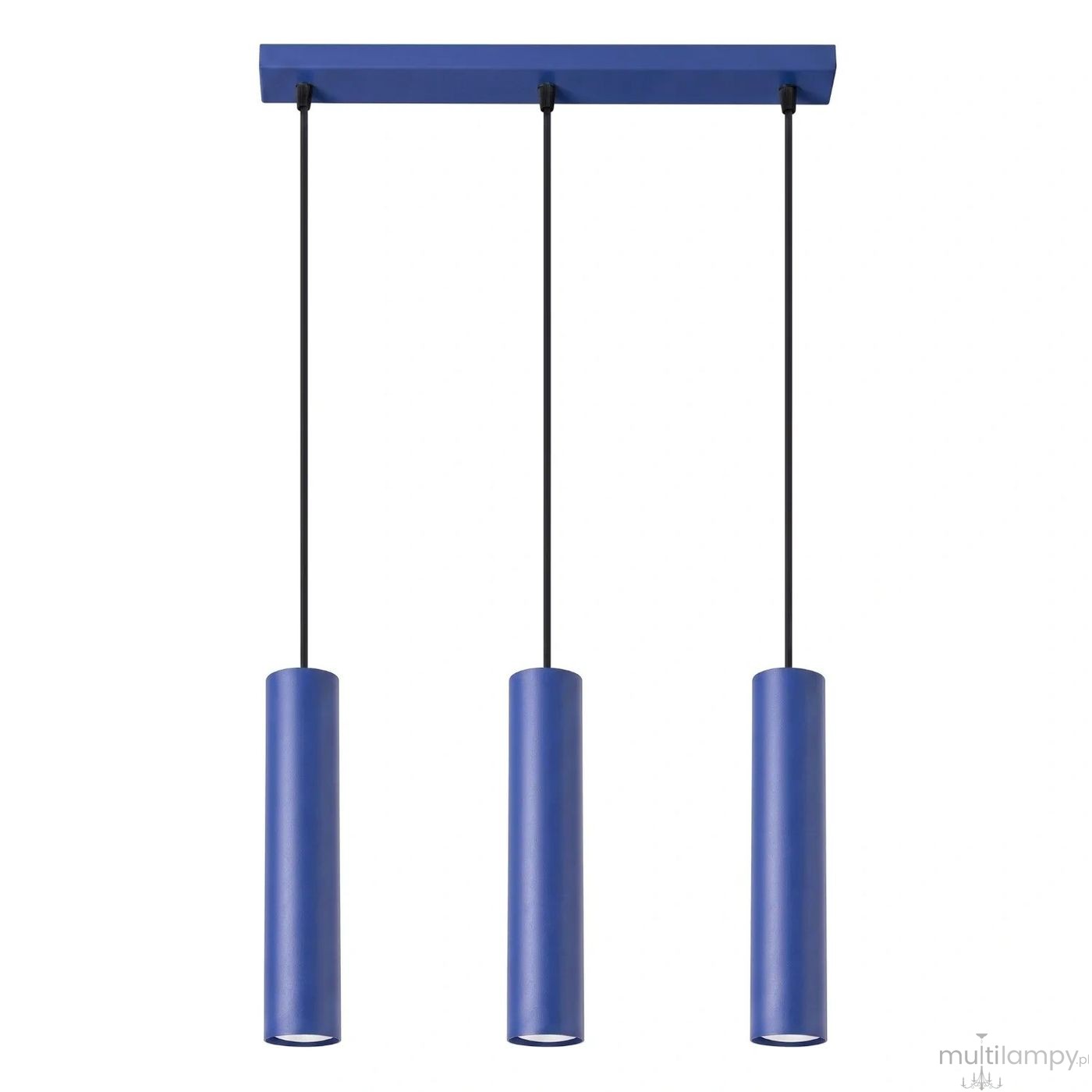 Lagos lampa wisząca 3xGU10 ultramaryna SL.2085