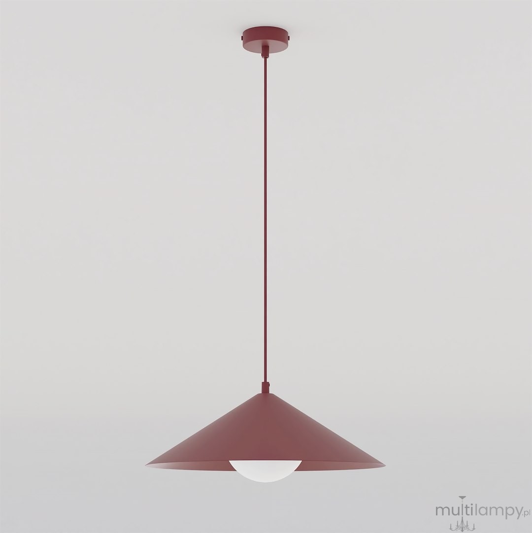 Mono D40 lampa wisząca 1xE14 burgund 1725/1M