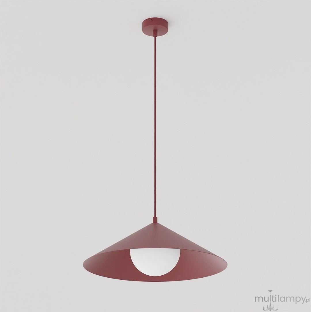 Mono D40 lampa wisząca 1xE14 burgund 1725/1M