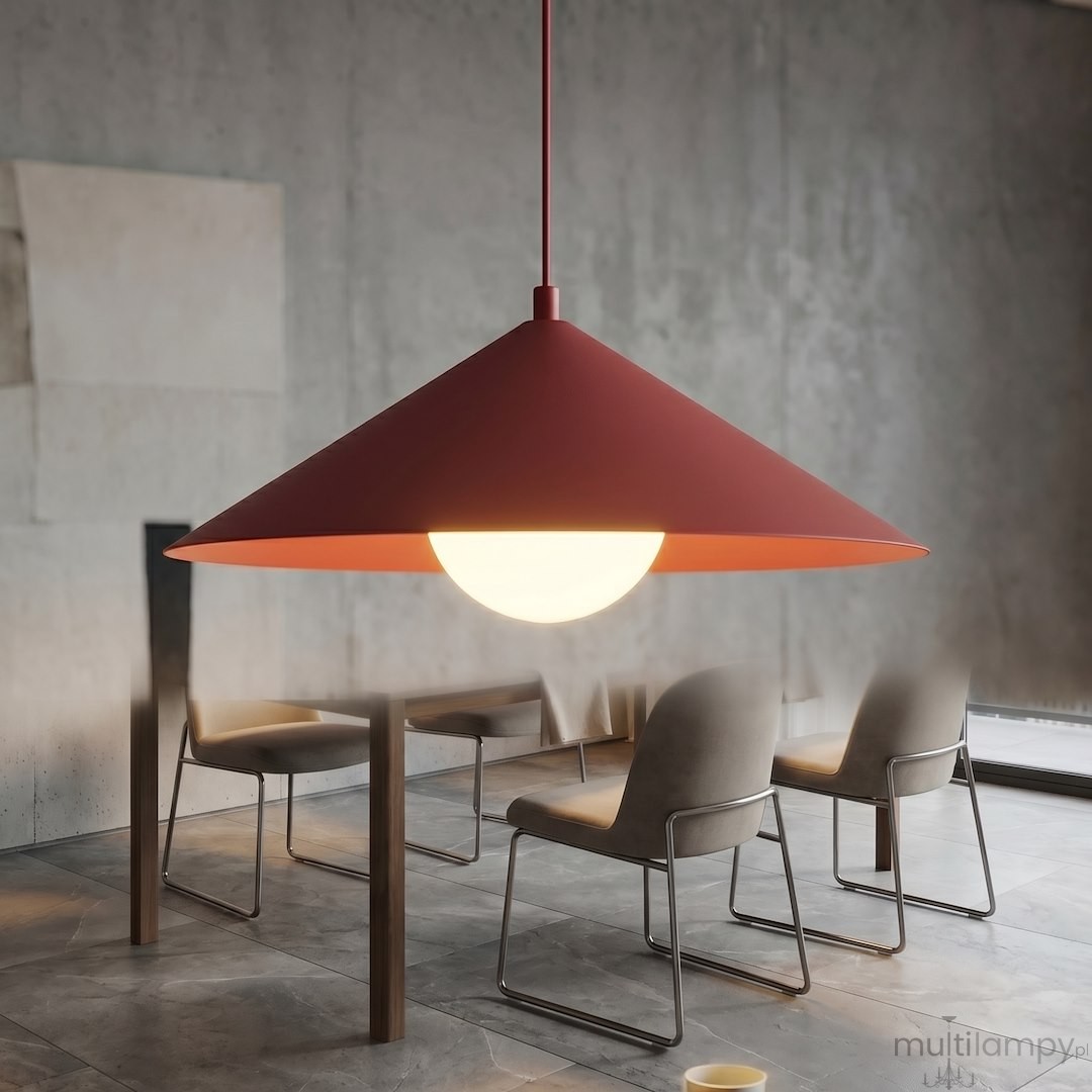 Mono D40 lampa wisząca 1xE14 burgund 1725/1M