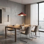 Mono D40 lampa wisząca 1xE14 burgund 1725/1M