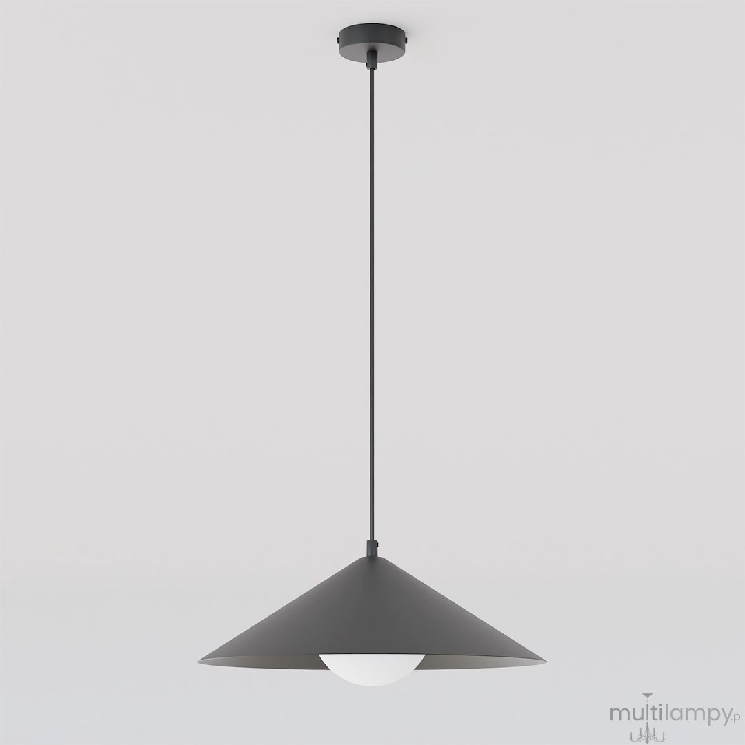 Mono D40 lampa wisząca 1xE14 czarna/biały 1722/1M
