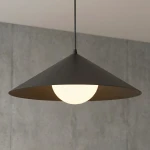 Mono D40 lampa wisząca 1xE14 czarna/biały 1722/1M