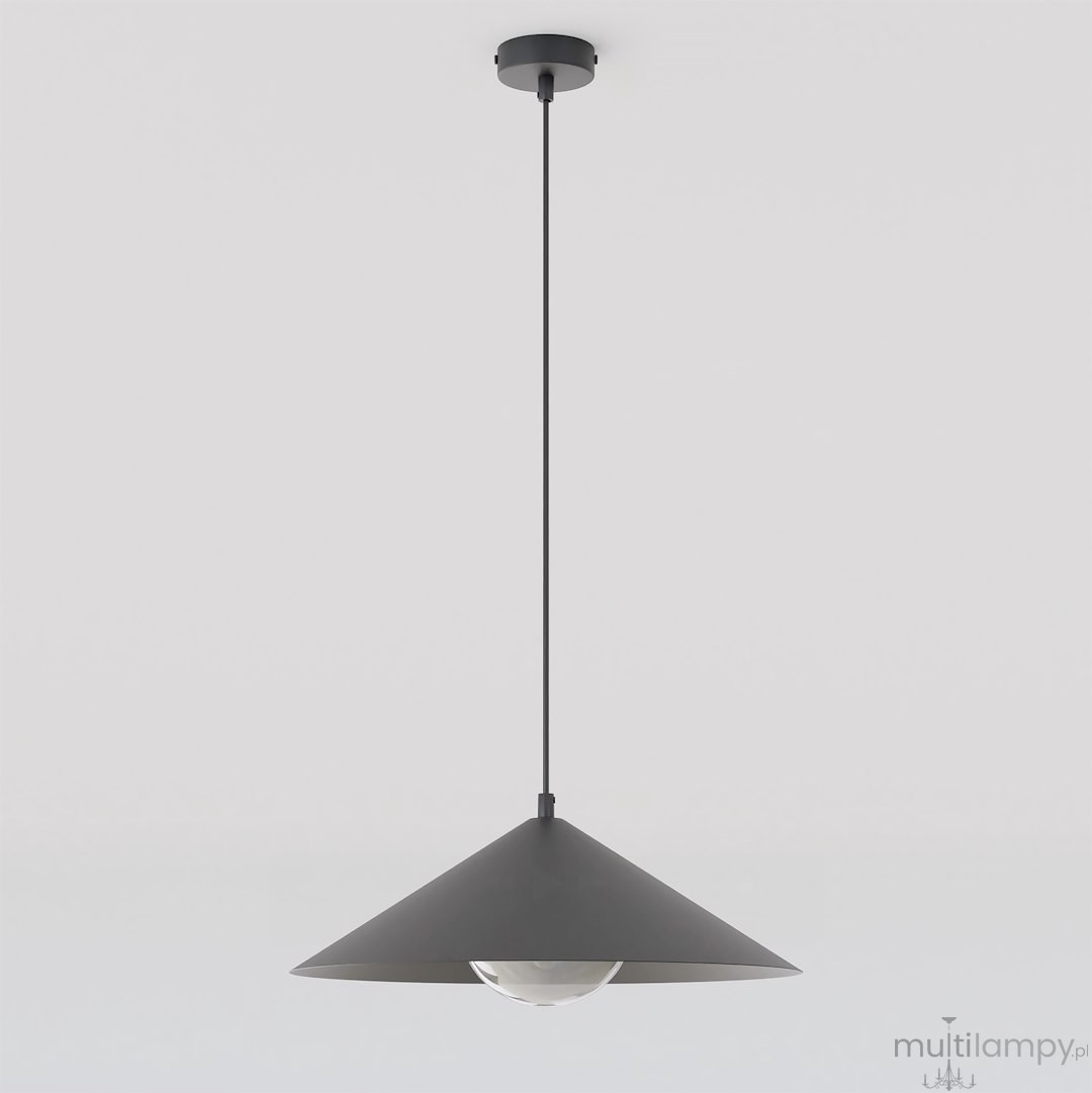Mono D40 lampa wisząca 1xE14 czarna/grafit 1721/1M